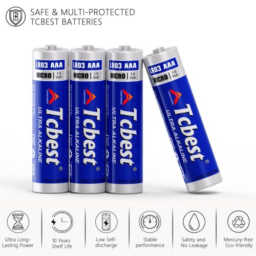 Pin Alkaline AAA LR03 TCBest 1.5V